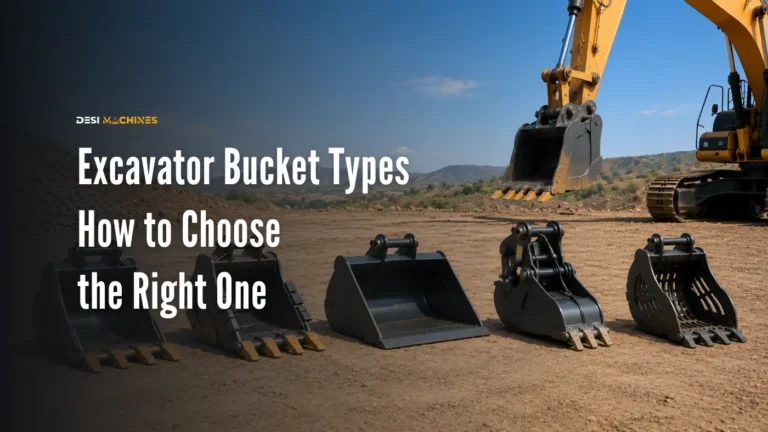 Excavator Bucket Types: How to Choose the Right One