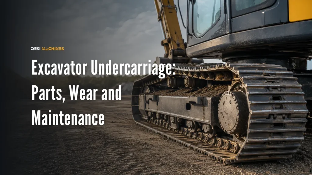 Excavator Undercarriage: Parts, Wear and Maintenance