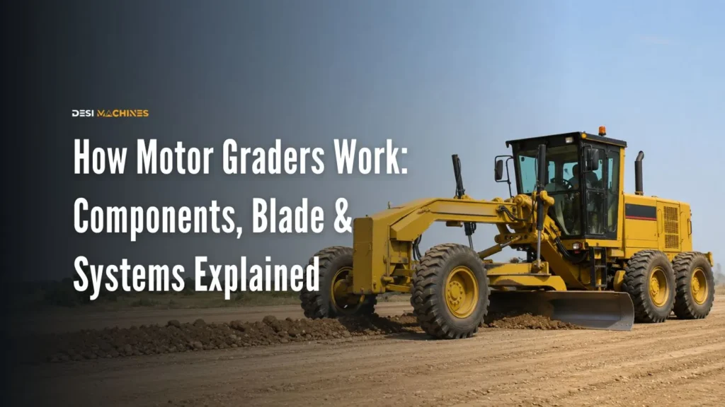 How Motor Graders Work: Components, Blade & Systems Explained