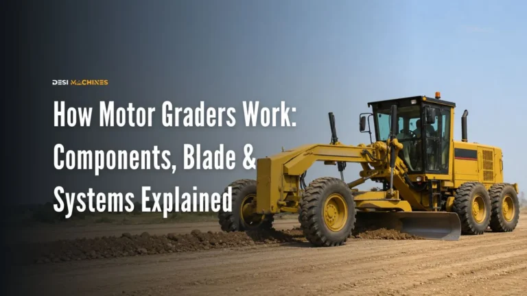 How Motor Graders Work: Components, Blade & Systems Explained