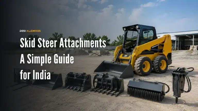 Skid Steer Attachments: A Simple Guide for India
