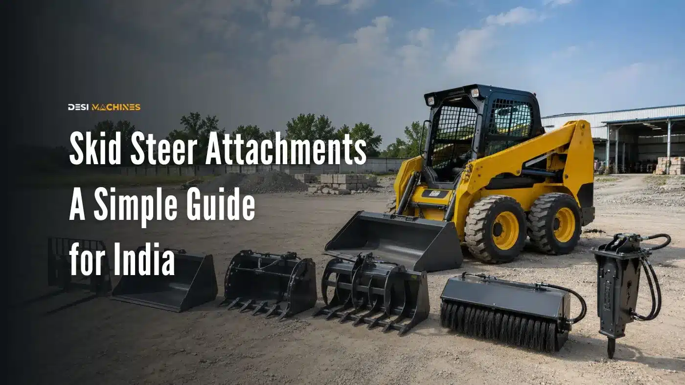 Skid Steer Attachments: A Simple Guide for India