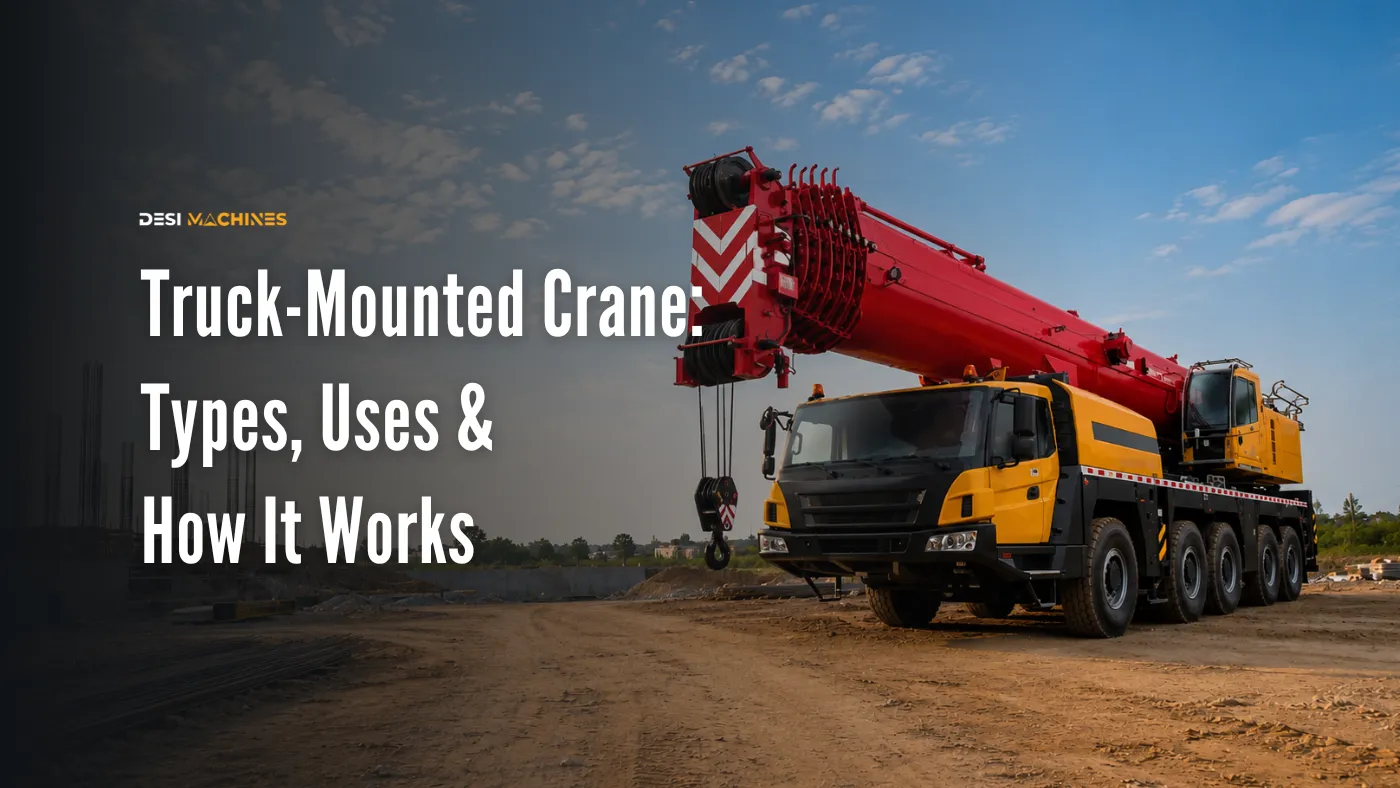Truck-Mounted Crane: Types, Uses & How It Works
