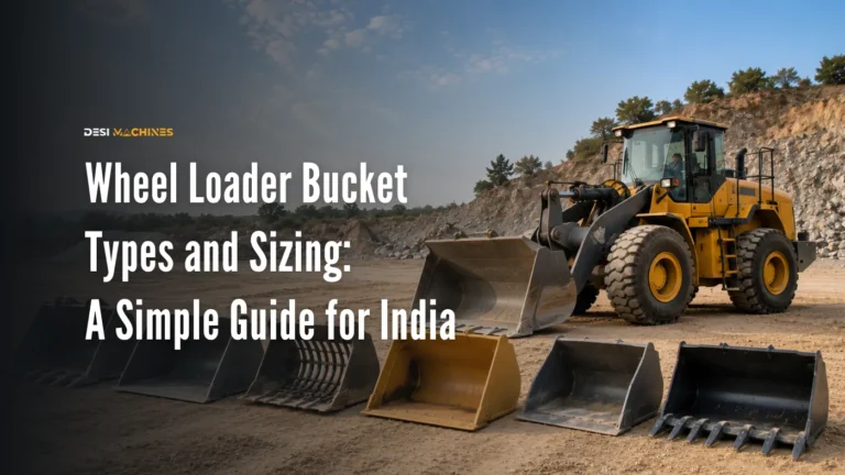 Wheel Loader Bucket Types and Sizing: A Simple Guide for India