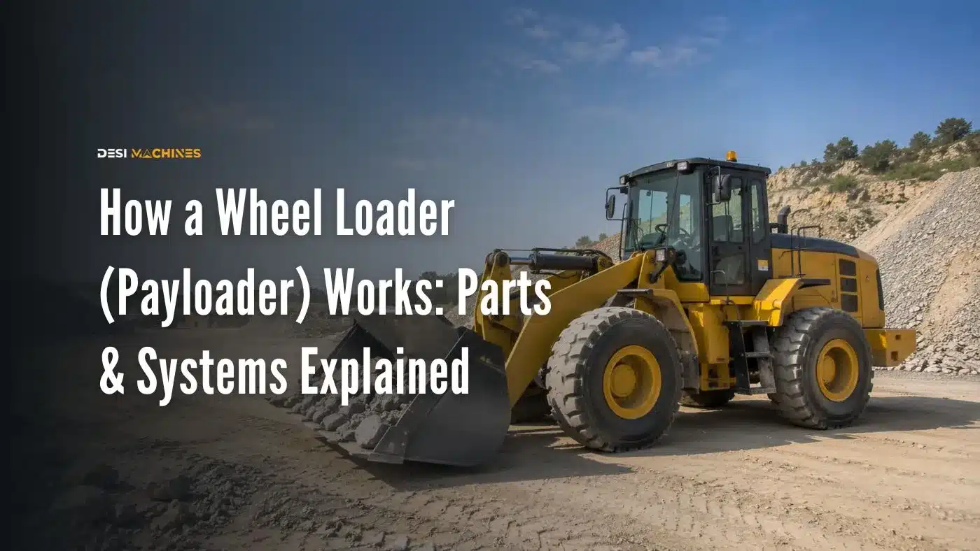 How a Wheel Loader (Payloader) Works: Parts & Systems Explained