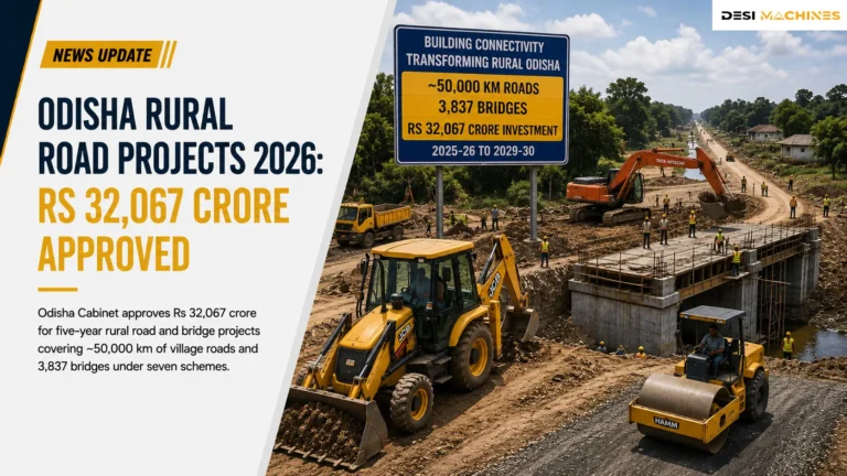 Odisha Rural Road Projects 2026: Rs 32,067 Crore Approved 5 Odisha Rural Road Projects 2026: Rs 32,067 Crore Approved