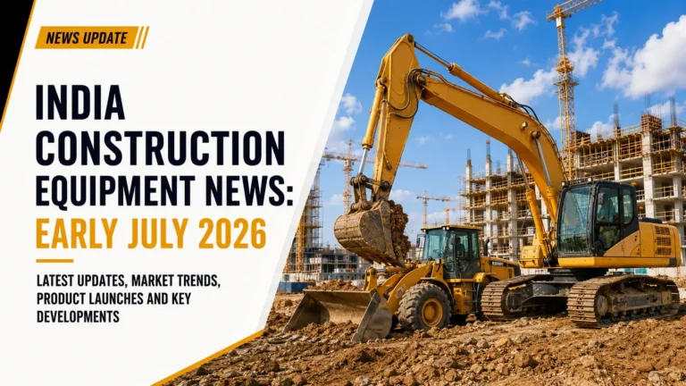 India Construction Equipment News: Early July 2026 5 India Construction Equipment News: Early July 2026