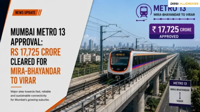 Mumbai Metro 13 approval: Rs 17,725 crore cleared for Mira-Bhayandar to Virar