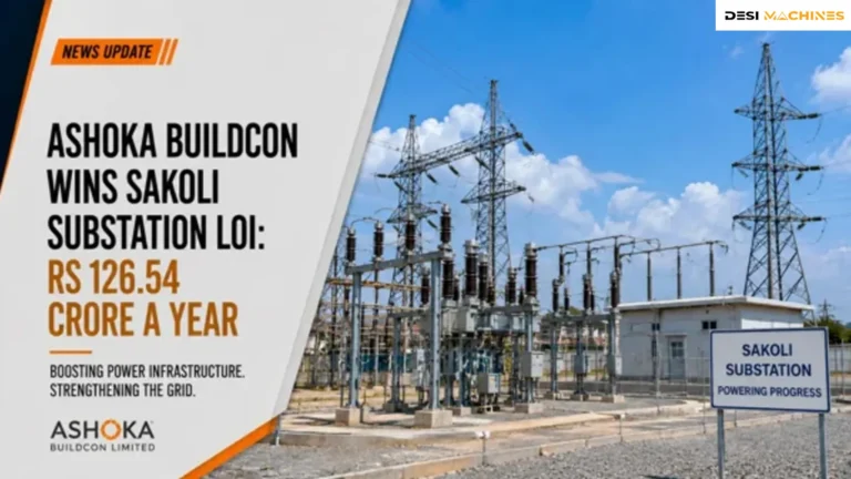 Ashoka Buildcon Wins Sakoli Substation LoI: Rs 126.54 Crore a Year