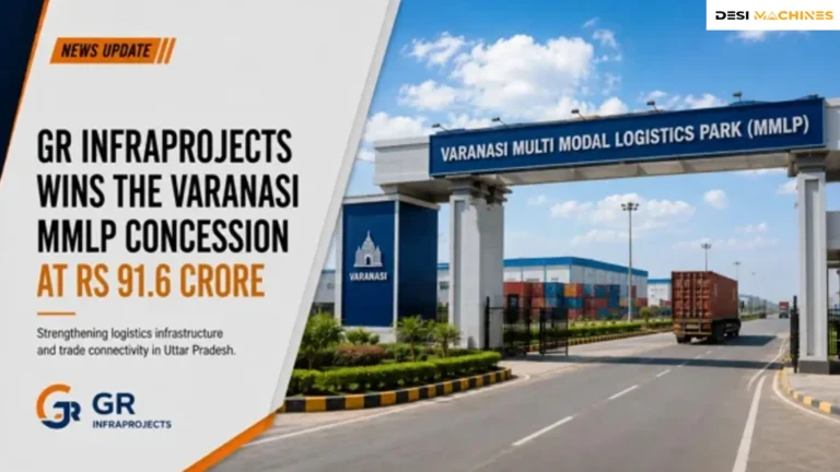 GR Infraprojects wins the Varanasi MMLP concession at Rs 91.6 crore