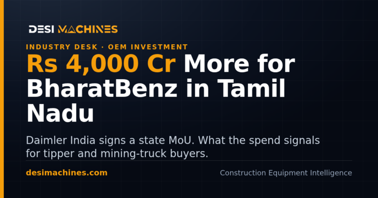 BharatBenz Tamil Nadu Investment: Rs 4,000 Crore MoU 9 BharatBenz Tamil Nadu Investment: Rs 4,000 Crore MoU