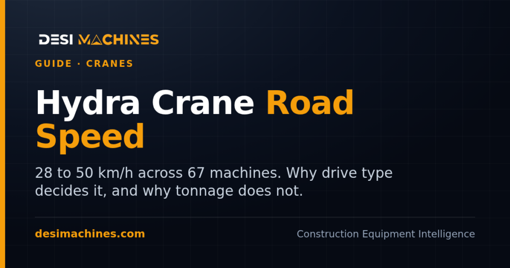 Hydra Crane Road Speed in India: How Fast Does It Travel?
