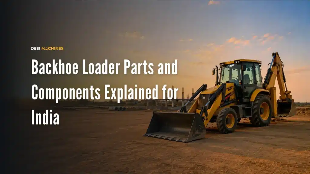 Backhoe Loader Parts and Components Explained for India