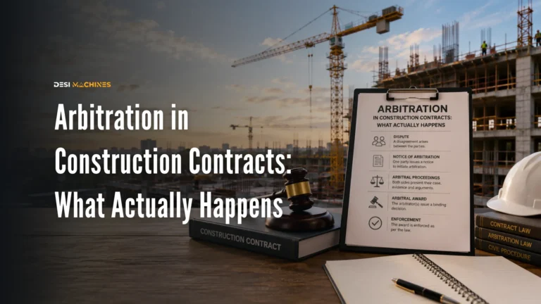 Arbitration in Construction Contracts: What Actually Happens