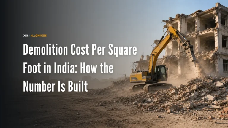 Demolition Cost Per Square Foot in India: How the Number Is Built 6 Demolition Cost Per Square Foot in India: How the Number Is Built