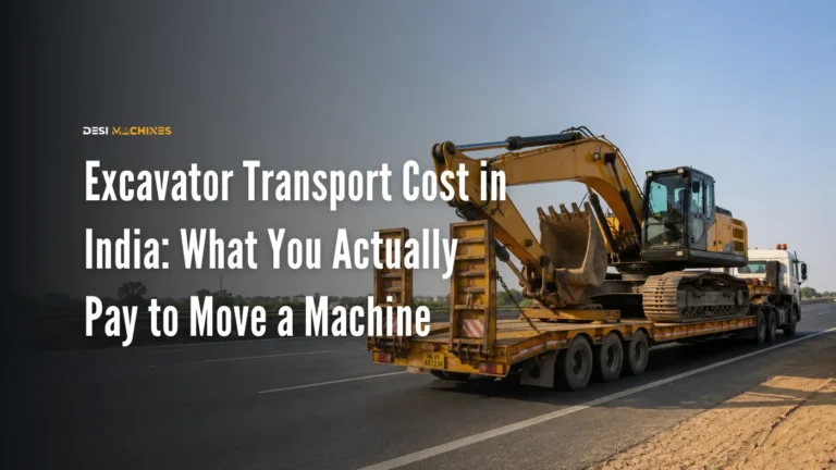 Excavator Transport Cost in India: What You Actually Pay to Move a Machine 7 Excavator Transport Cost in India: What You Actually Pay to Move a Machine