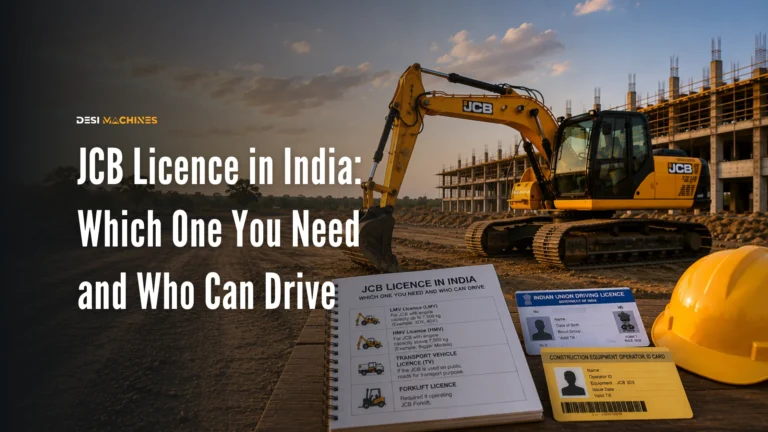 JCB Licence in India: Which One You Need and Who Can Drive 7 JCB Licence in India: Which One You Need and Who Can Drive