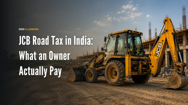 JCB Road Tax in India: What an Owner Actually Pays 6 JCB Road Tax in India: What an Owner Actually Pays