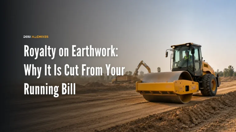 Royalty on Earthwork: Why It Is Cut From Your Running Bill 5 Royalty on Earthwork: Why It Is Cut From Your Running Bill