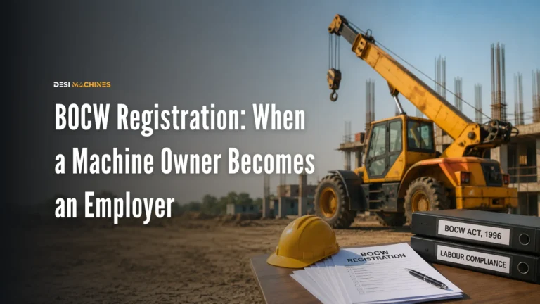 BOCW Registration: When a Machine Owner Becomes an Employer 5 BOCW Registration: When a Machine Owner Becomes an Employer