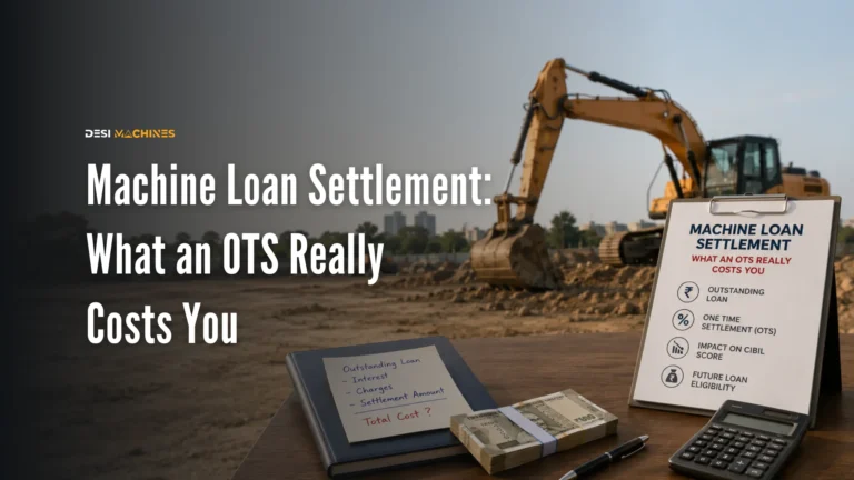 Machine Loan Settlement: What an OTS Really Costs You