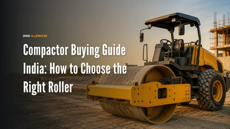 Compactor Buying Guide India: How to Choose the Right Roller