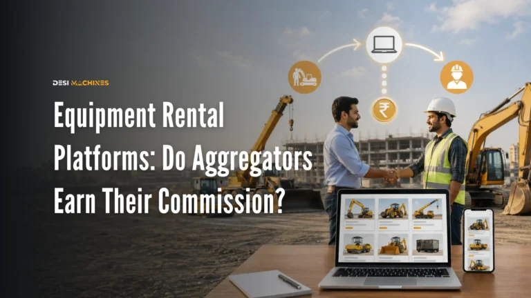 Equipment Rental Platforms in India: Do Aggregators Earn Their Commission? 6 Equipment Rental Platforms in India: Do Aggregators Earn Their Commission?