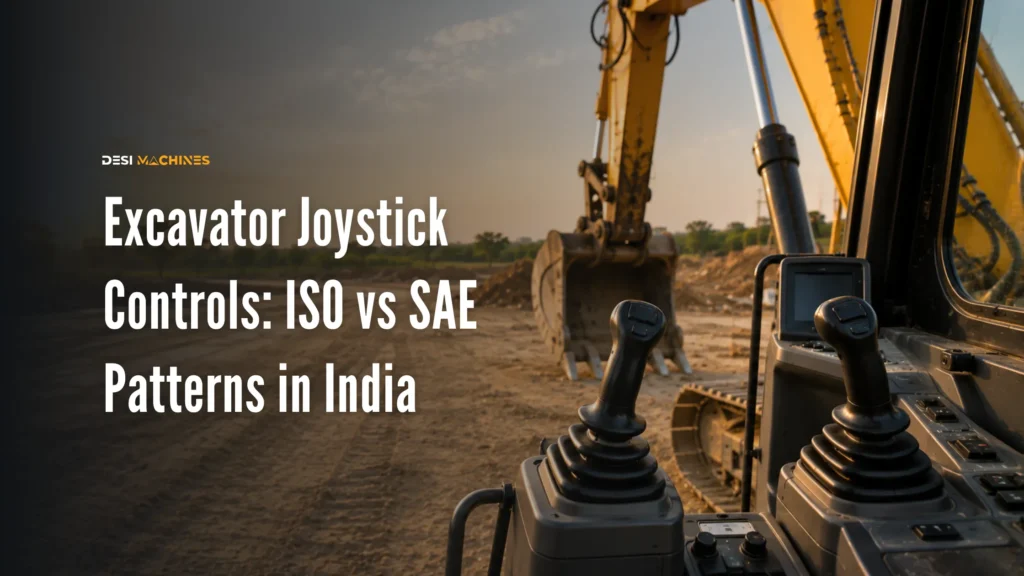 Excavator Joystick Controls: ISO vs SAE Patterns in India