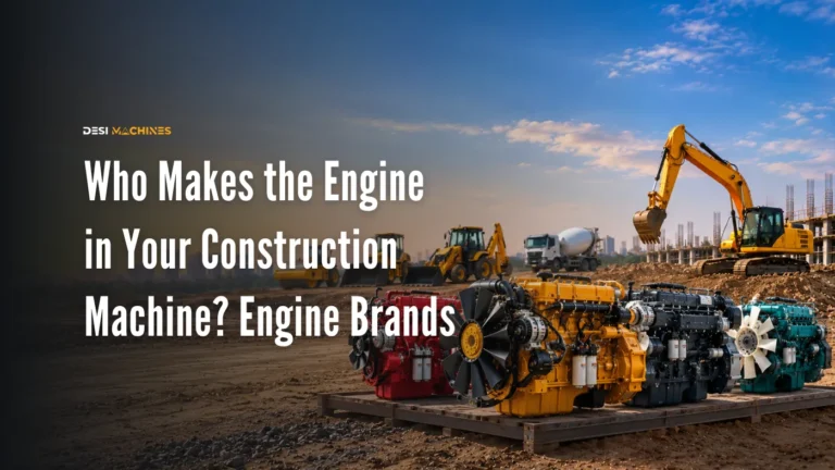 Who Makes the Engine in Your Construction Machine? Engine Brands in India