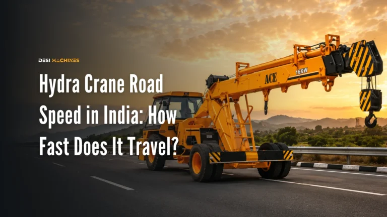 Hydra Crane Road Speed in India: How Fast Does It Travel?