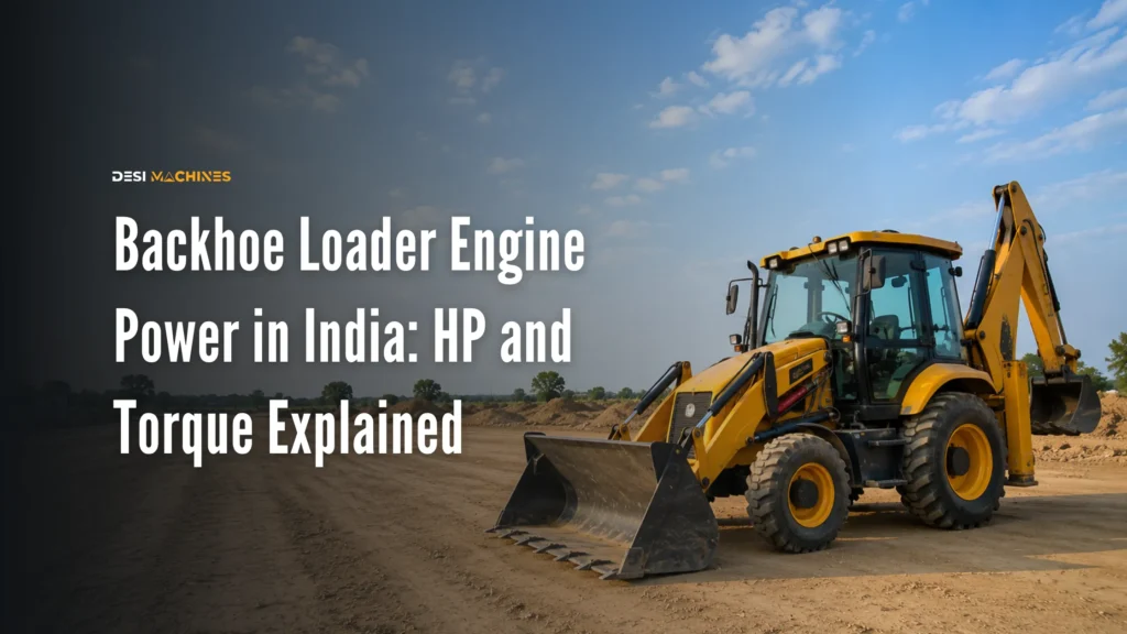 Backhoe Loader Engine Power in India: HP and Torque Explained