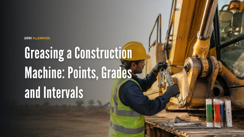 Greasing a Construction Machine: Points, Grades and Intervals