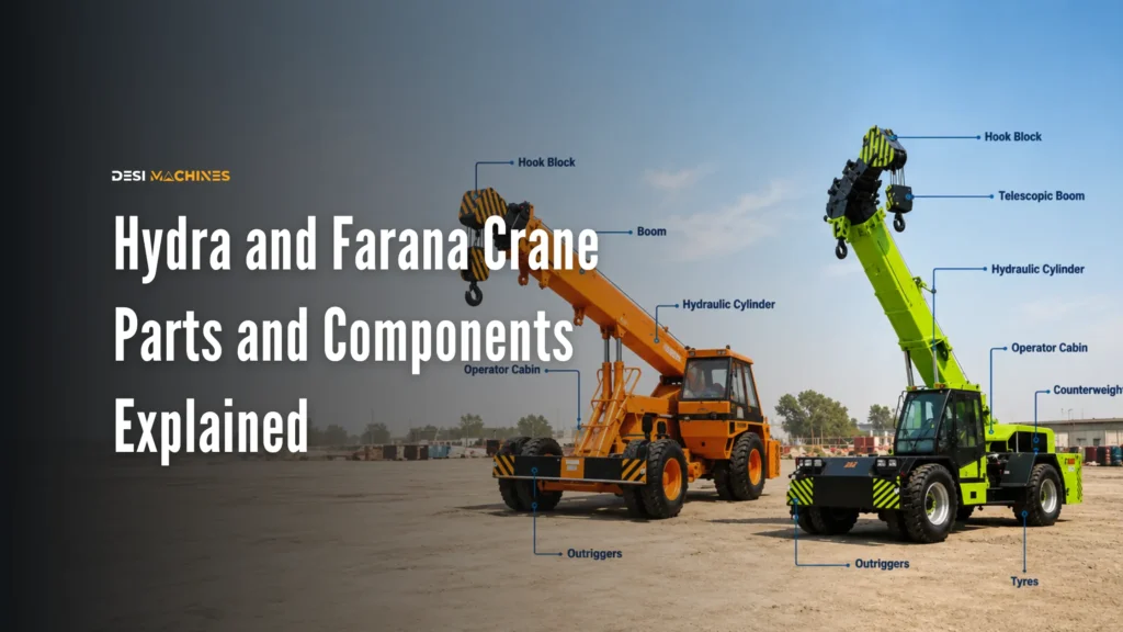 Hydra and Farana Crane Parts and Components Explained