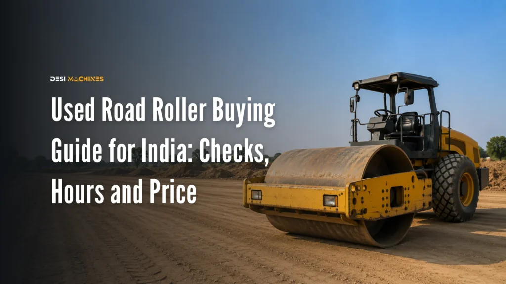 Used Road Roller Buying Guide for India: Checks, Hours and Price