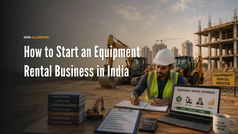 How to Start an Equipment Rental Business in India 7 How to Start an Equipment Rental Business in India