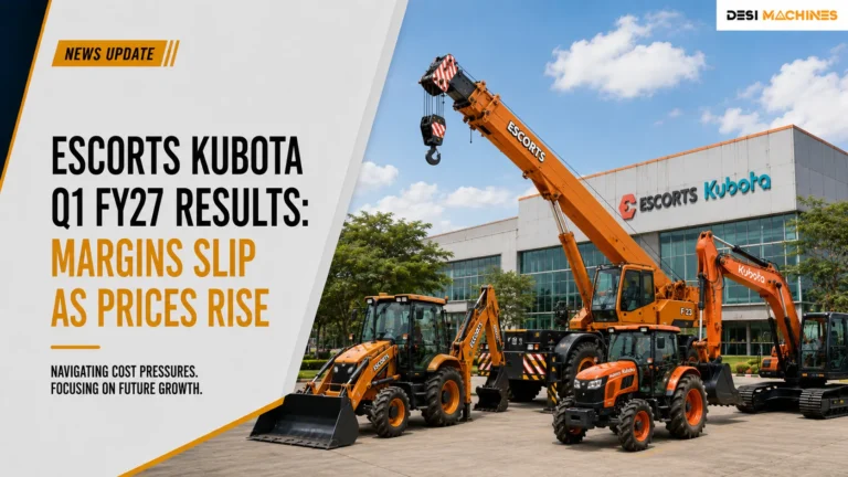 Escorts Kubota Q1 FY27 Results: Margins Slip as Prices Rise 20 Escorts Kubota Q1 FY27 Results: Margins Slip as Prices Rise