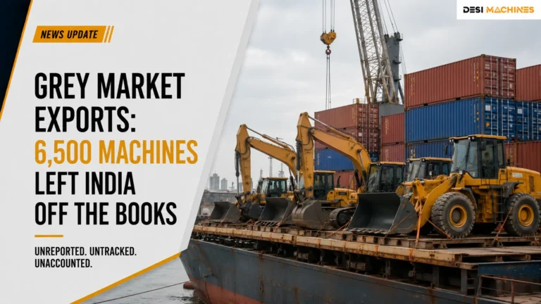 Grey Market Exports: 6,500 Machines Left India Off the Books