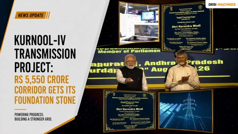 Kurnool-IV Transmission Project: Rs 5,550 Crore Corridor Gets Its Foundation Stone
