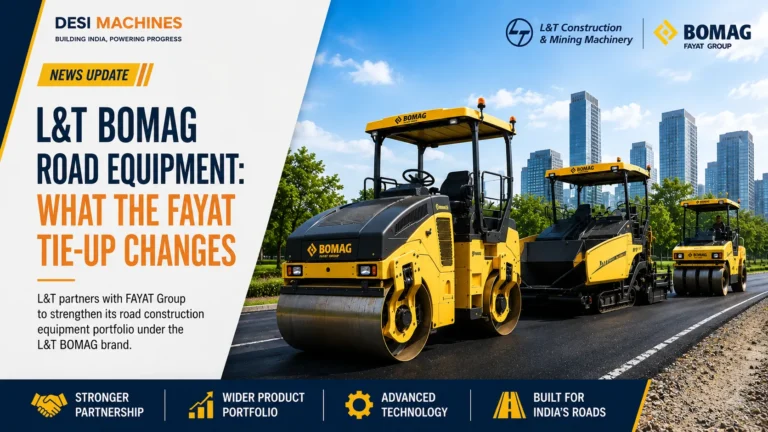 L&T BOMAG Road Equipment: What the FAYAT Tie-Up Changes