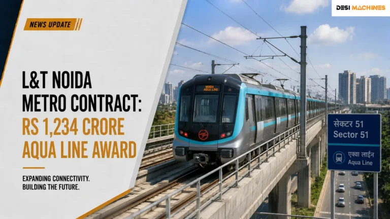 L&T Noida Metro Contract: Rs 1,234 Crore Aqua Line Award
