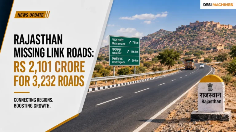 Rajasthan Missing Link Roads: Rs 2,101 Crore for 3,232 Roads