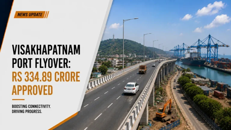 Visakhapatnam Port Flyover: Rs 334.89 Crore Approved 10 Visakhapatnam Port Flyover: Rs 334.89 Crore Approved
