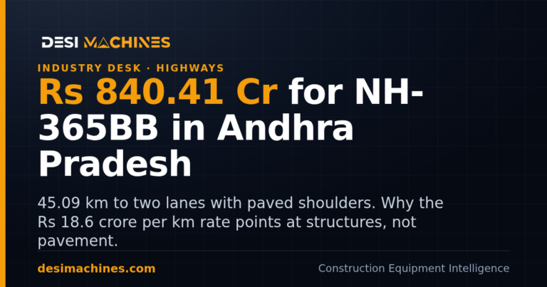 NH-365BB Upgrade: Centre Clears Rs 840.41 Crore for 45 km in Andhra Pradesh 9 NH-365BB Upgrade: Centre Clears Rs 840.41 Crore for 45 km in Andhra Pradesh