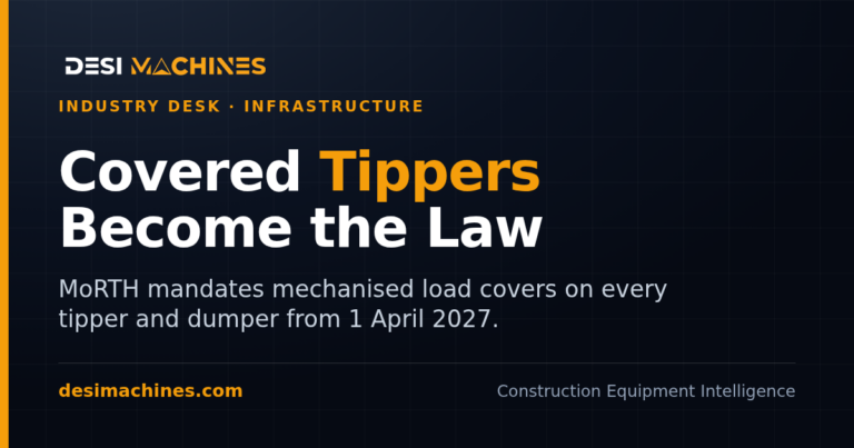 Tipper Dumper Load Cover Rule 2027: Mechanised Covers Made Mandatory 10 Tipper Dumper Load Cover Rule 2027: Mechanised Covers Made Mandatory
