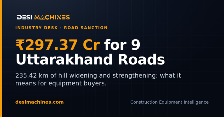 Uttarakhand Road Sanction: Rs 297.37 Crore for 9 Hill Roads 8 Uttarakhand Road Sanction: Rs 297.37 Crore for 9 Hill Roads