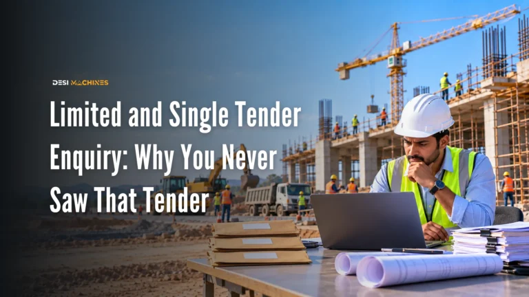 Limited and Single Tender Enquiry: Why You Never Saw That Tender