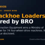 ACE Backhoe Loader Defence Order: 74 Units for BRO 3 DesiMachines card: ACE wins BRO order for 74 four-wheel-drive backhoe loaders