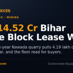 Ceigall Wins Rs 214.52 Crore Bihar Stone Mining Contract 2 DesiMachines card: Rs 214.52 crore Bihar stone block lease won by Ceigall in Nawada