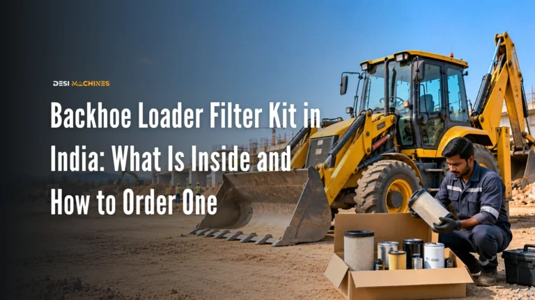 Backhoe Loader Filter Kit in India: What Is Inside and How to Order One