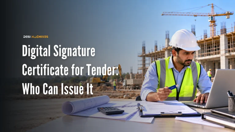 Digital Signature Certificate for Tender: Who Can Issue It, and for How Long 6 Digital Signature Certificate for Tender: Who Can Issue It, and for How Long